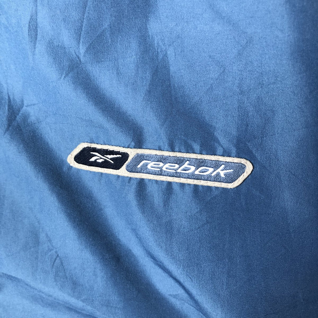 Reebok Windbreaker Men's XL polyester Blue type light blue Vintage Second Hand