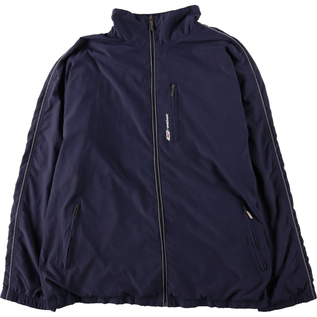 00'S Reebok Windbreaker Men's XL polyester navy blue type Vintage Second Hand