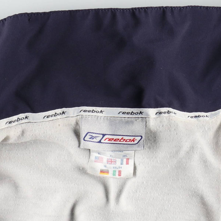 00'S Reebok Windbreaker Men's XL polyester navy blue type Vintage Second Hand