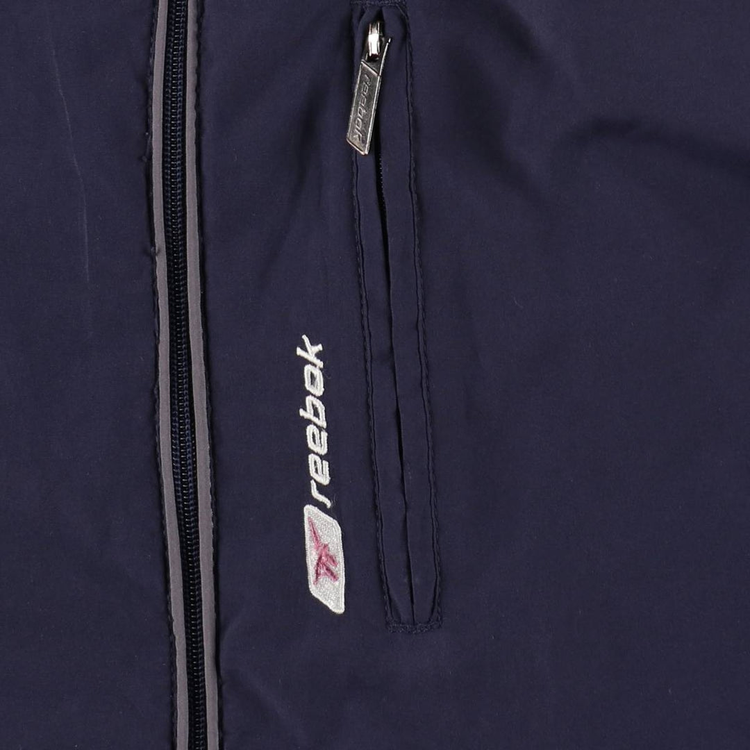 00'S Reebok Windbreaker Men's XL polyester navy blue type Vintage Second Hand