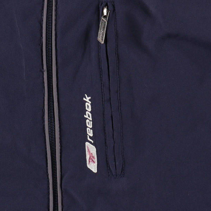 00'S Reebok Windbreaker Men's XL polyester navy blue type Vintage Second Hand