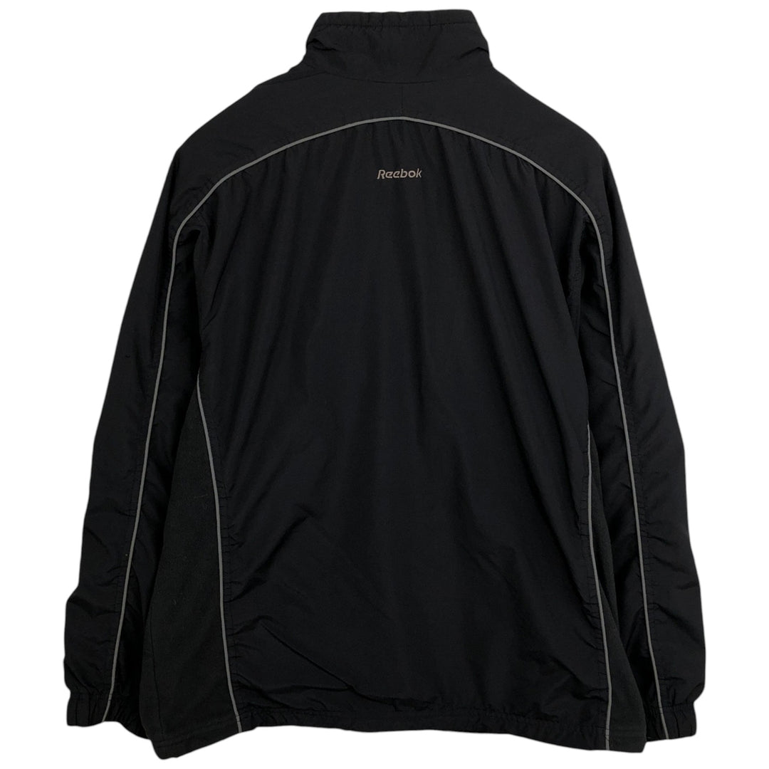 Reebok windbreaker, men's size M polyester black type Vintage Second Hand