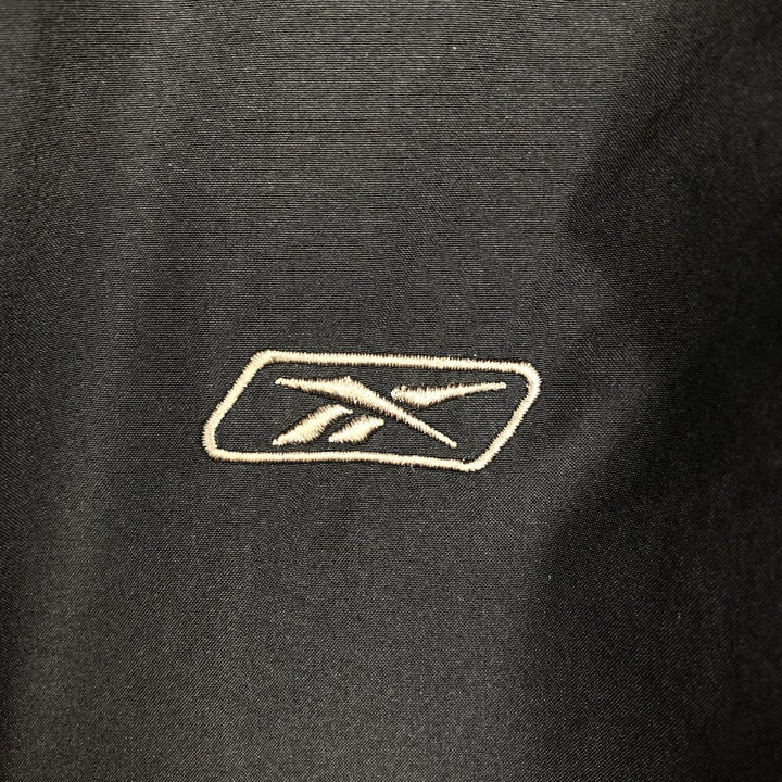 Reebok windbreaker, men's size M polyester black type Vintage Second Hand