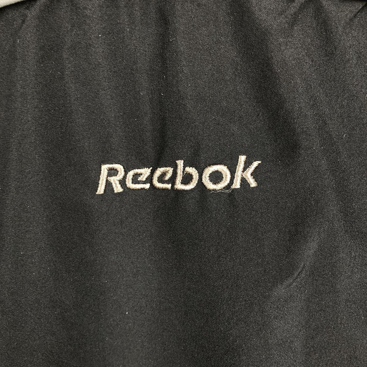 Reebok windbreaker, men's size M polyester black type Vintage Second Hand