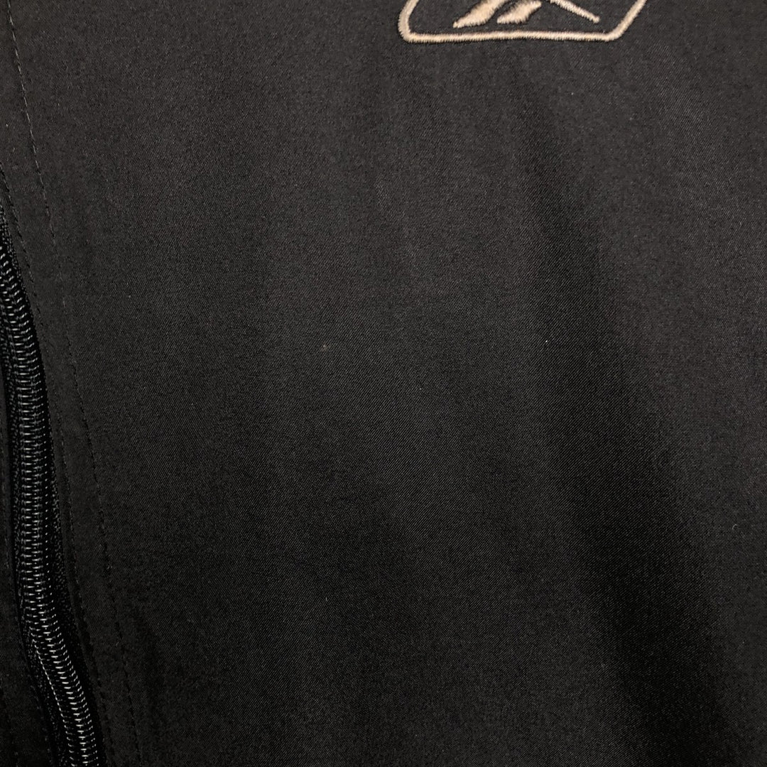 Reebok windbreaker, men's size M polyester black type Vintage Second Hand