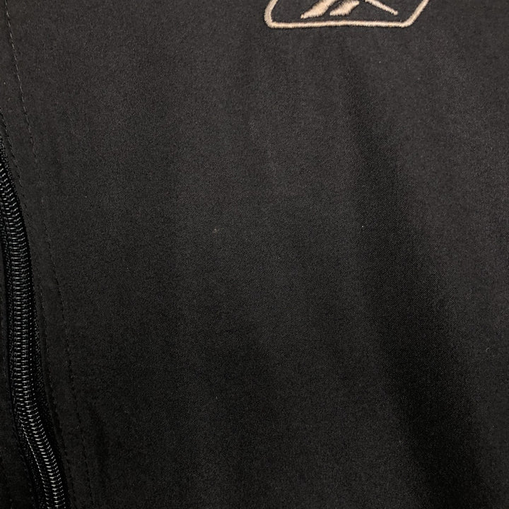 Reebok windbreaker, men's size M polyester black type Vintage Second Hand