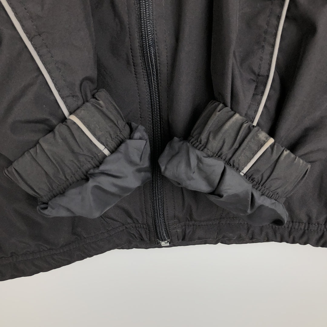 Reebok windbreaker, men's size M polyester black type Vintage Second Hand