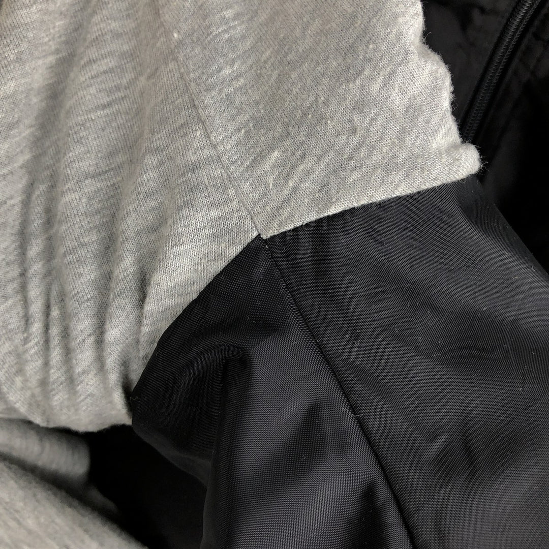 Reebok windbreaker, men's size M polyester black type Vintage Second Hand