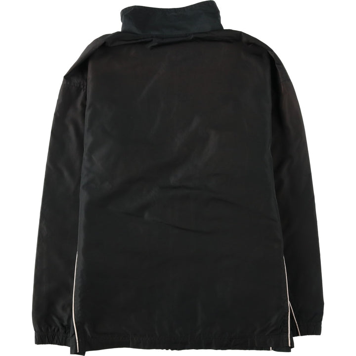 00s~ Reebok Windbreaker Men's M size polyester black type Vintage Second Hand