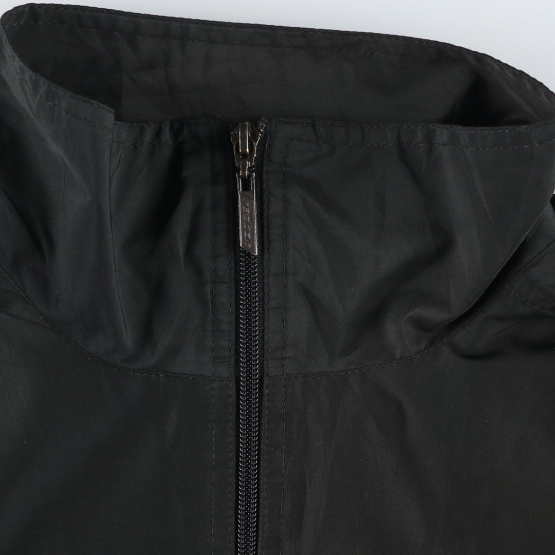 00s~ Reebok Windbreaker Men's M size polyester black type Vintage Second Hand