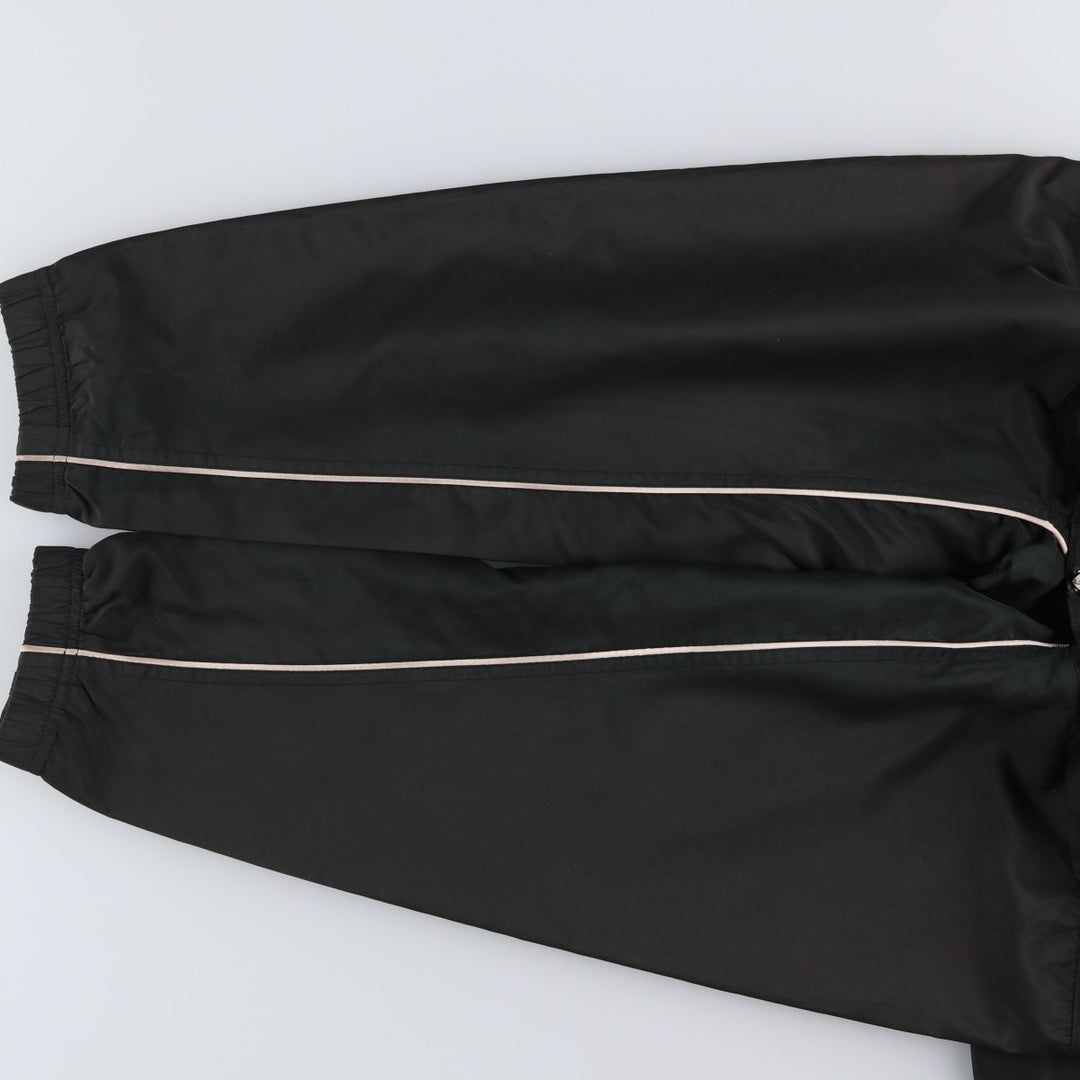 00s~ Reebok Windbreaker Men's M size polyester black type Vintage Second Hand