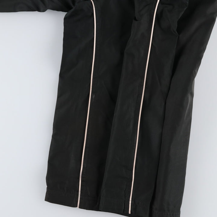 00s~ Reebok Windbreaker Men's M size polyester black type Vintage Second Hand
