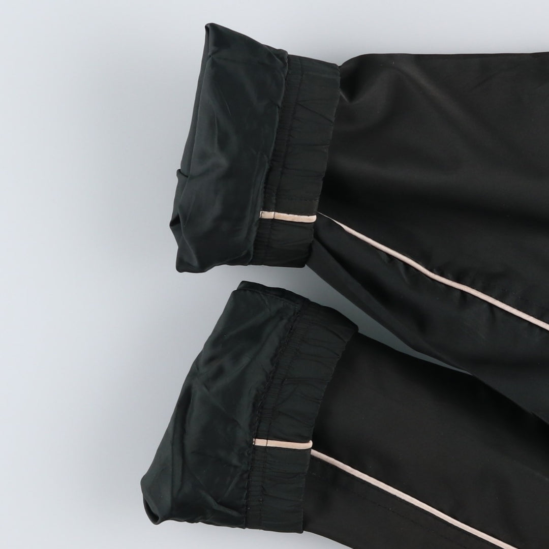 00s~ Reebok Windbreaker Men's M size polyester black type Vintage Second Hand