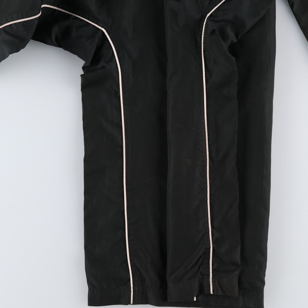 00s~ Reebok Windbreaker Men's M size polyester black type Vintage Second Hand