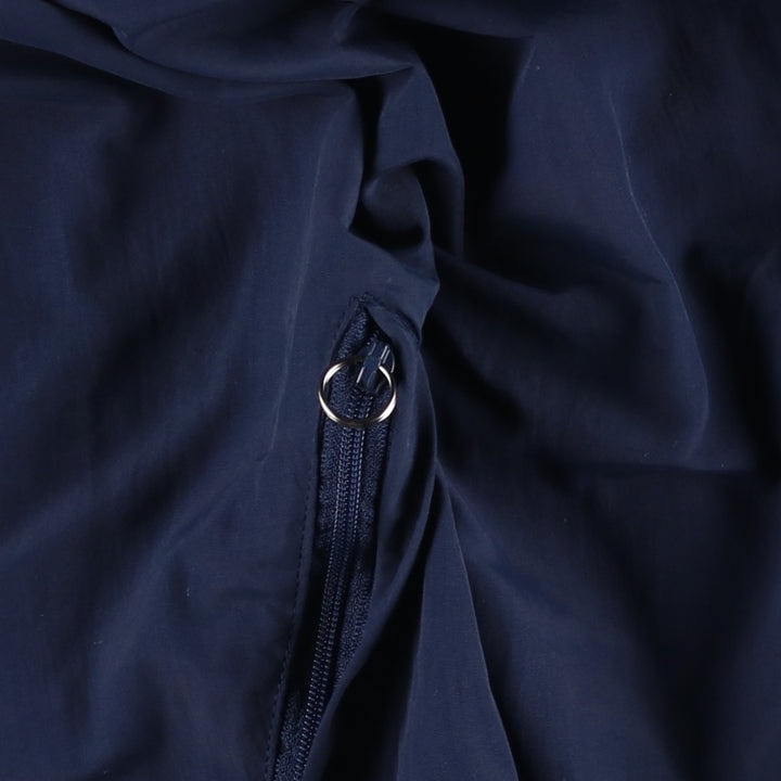Reebok nylon jacket, men's size XL (approx.) Nylon navy blue type Vintage Second Hand