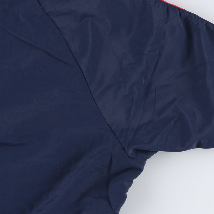 Reebok nylon jacket, men's size XL (approx.) Nylon navy blue type Vintage Second Hand