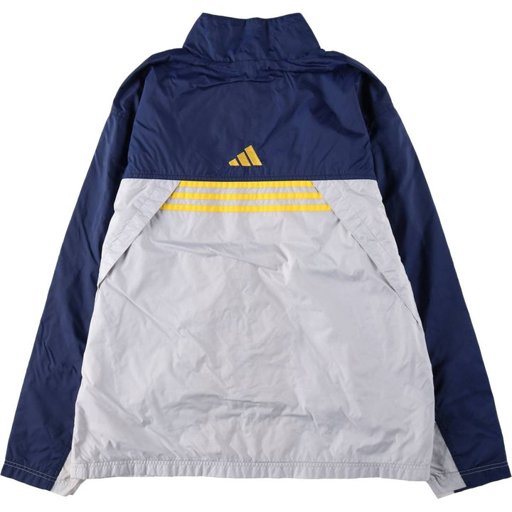 2000'S Adidas nylon jacket, men's size M Nylon gray type Vintage Second Hand