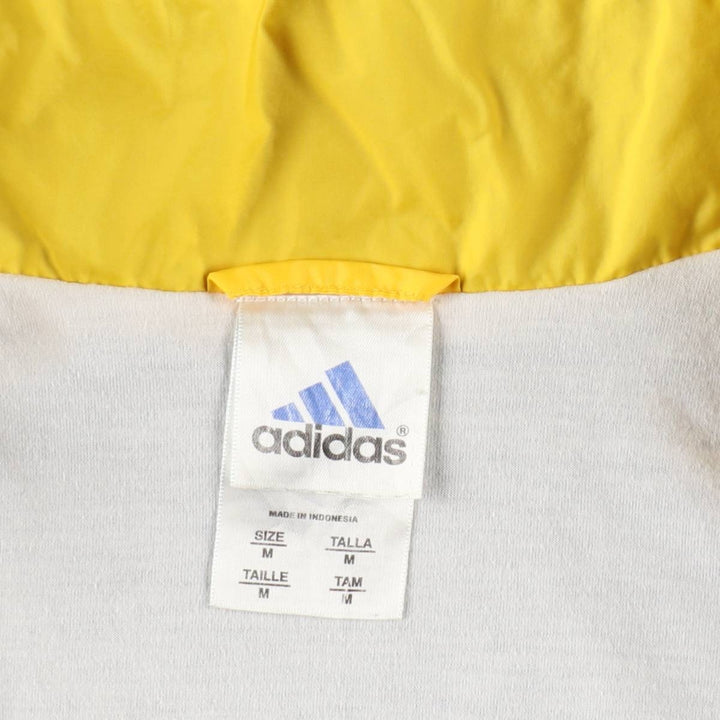 2000'S Adidas nylon jacket, men's size M Nylon gray type Vintage Second Hand