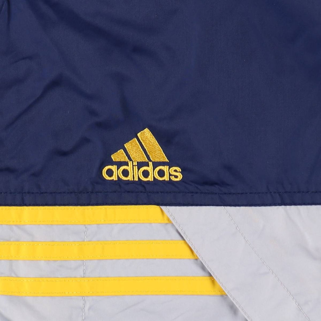 2000'S Adidas nylon jacket, men's size M Nylon gray type Vintage Second Hand