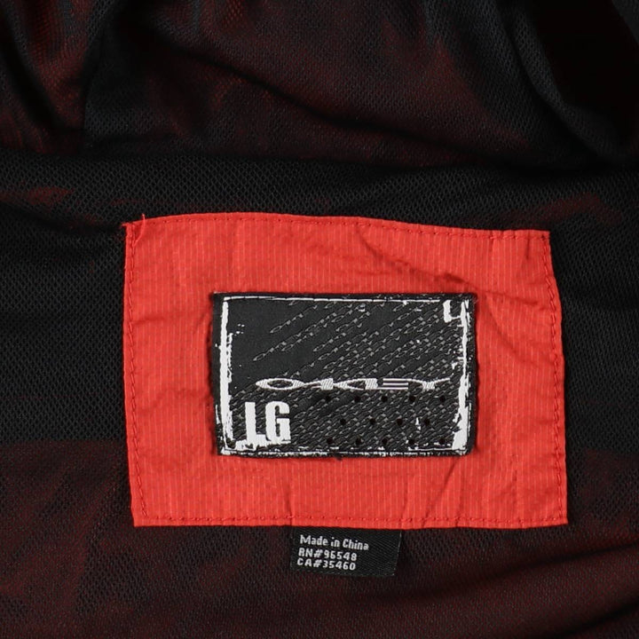 2000'S Oakley Nylon Parka, Men's Size L (approx.) Nylon orange type Vintage Second Hand