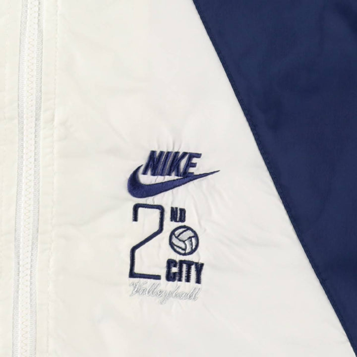 90'S Nike NIKE Nylon Jacket Men's Size L Vintage Nylon pale white type Vintage Second Hand