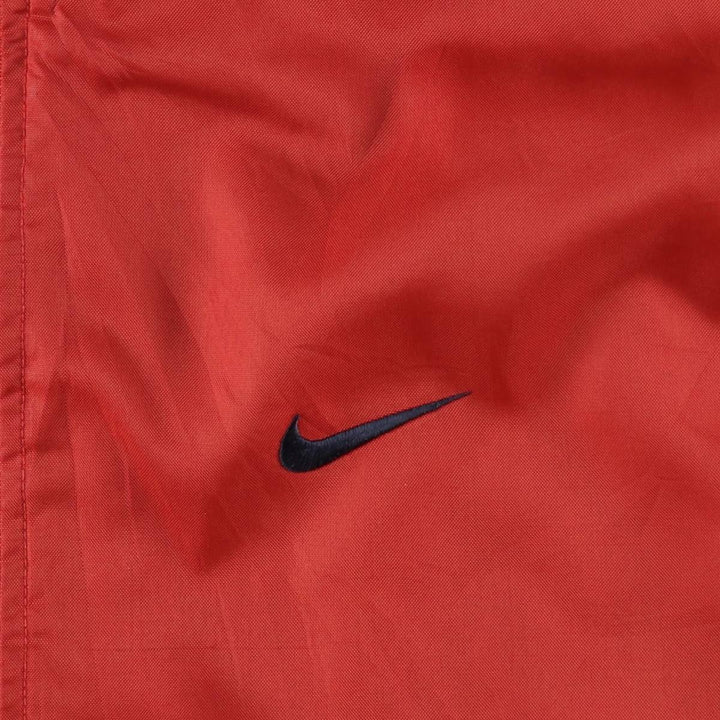 90'S Nike Padded Parka Puffer Jacket Men's Medium Vintage Nylon red type Vintage Second Hand