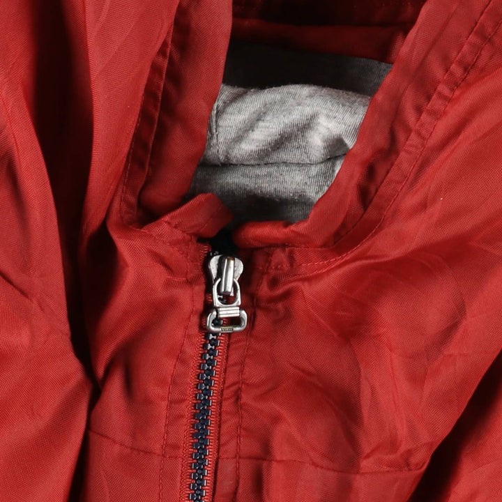 90'S Nike Padded Parka Puffer Jacket Men's Medium Vintage Nylon red type Vintage Second Hand