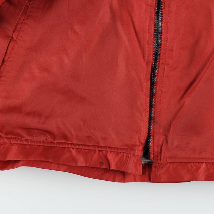 90'S Nike Padded Parka Puffer Jacket Men's Medium Vintage Nylon red type Vintage Second Hand