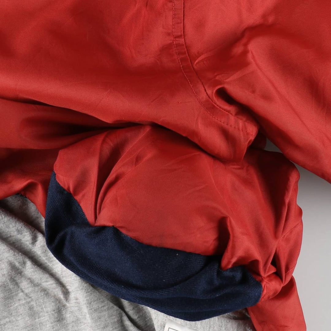 90'S Nike Padded Parka Puffer Jacket Men's Medium Vintage Nylon red type Vintage Second Hand