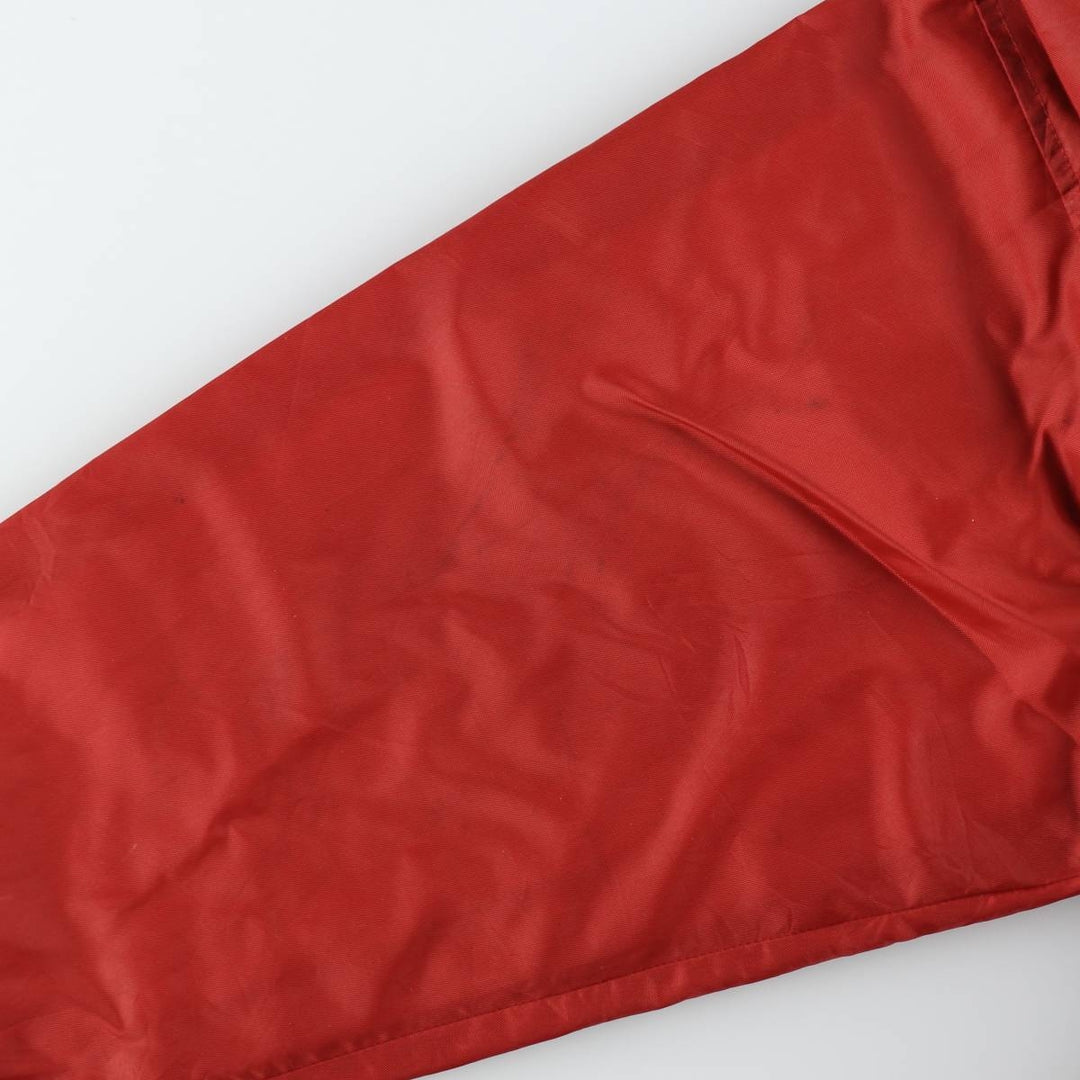 90'S Nike Padded Parka Puffer Jacket Men's Medium Vintage Nylon red type Vintage Second Hand