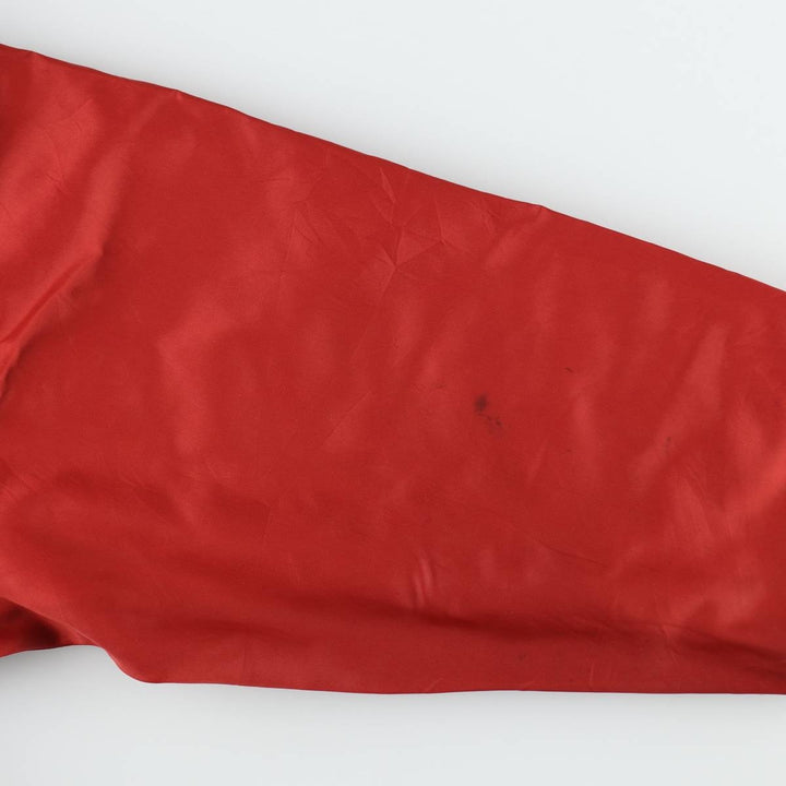 90'S Nike Padded Parka Puffer Jacket Men's Medium Vintage Nylon red type Vintage Second Hand