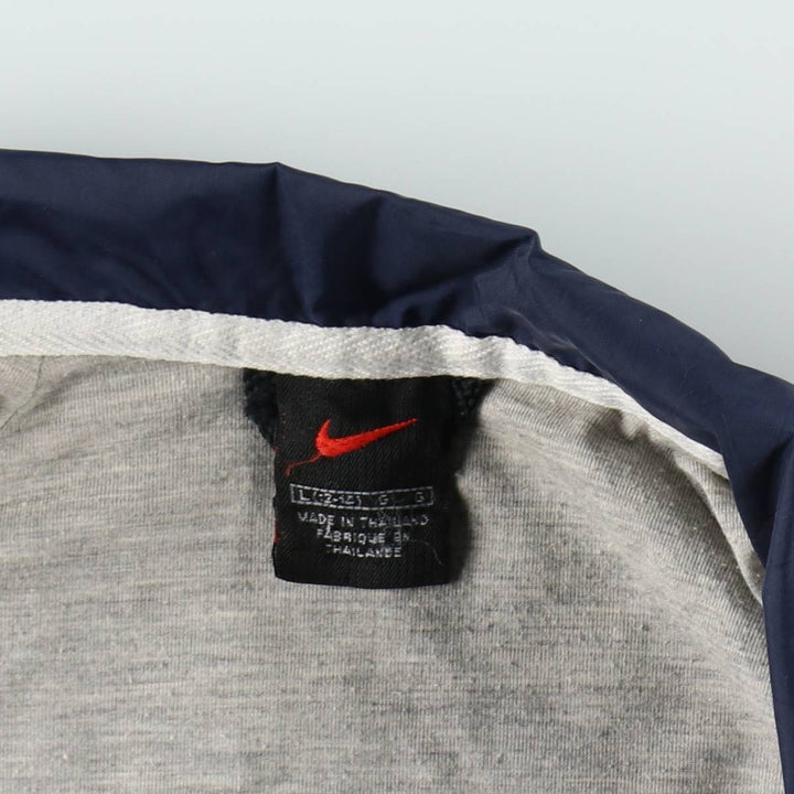 90'S Nike NIKE Nylon Jacket Men's M Size Vintage Nylon navy blue type Vintage Second Hand