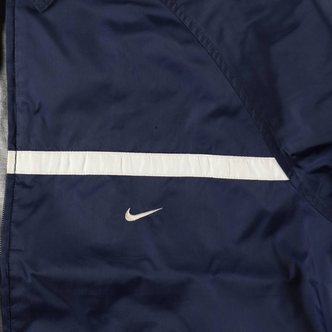 90'S Nike NIKE Nylon Jacket Men's M Size Vintage Nylon navy blue type Vintage Second Hand