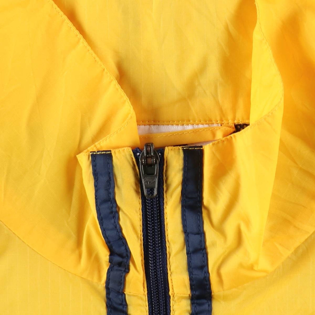 90s-00'S Adidas ripstop nylon jacket, men's size M equivalent, vintage. polyamide yellow type Vintage Second Hand