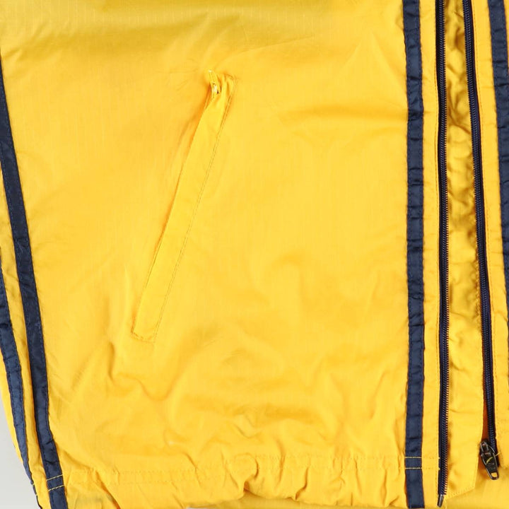90s-00'S Adidas ripstop nylon jacket, men's size M equivalent, vintage. polyamide yellow type Vintage Second Hand
