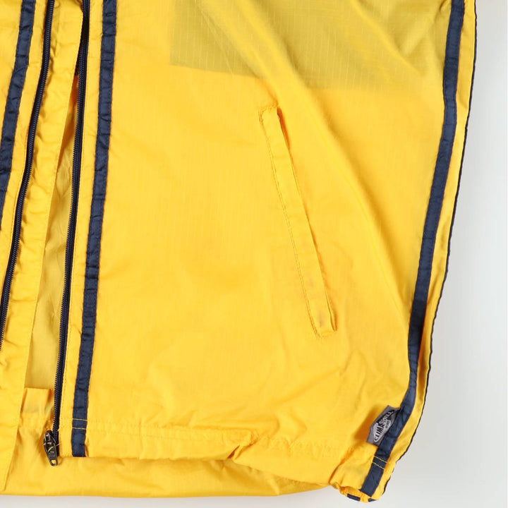 90s-00'S Adidas ripstop nylon jacket, men's size M equivalent, vintage. polyamide yellow type Vintage Second Hand
