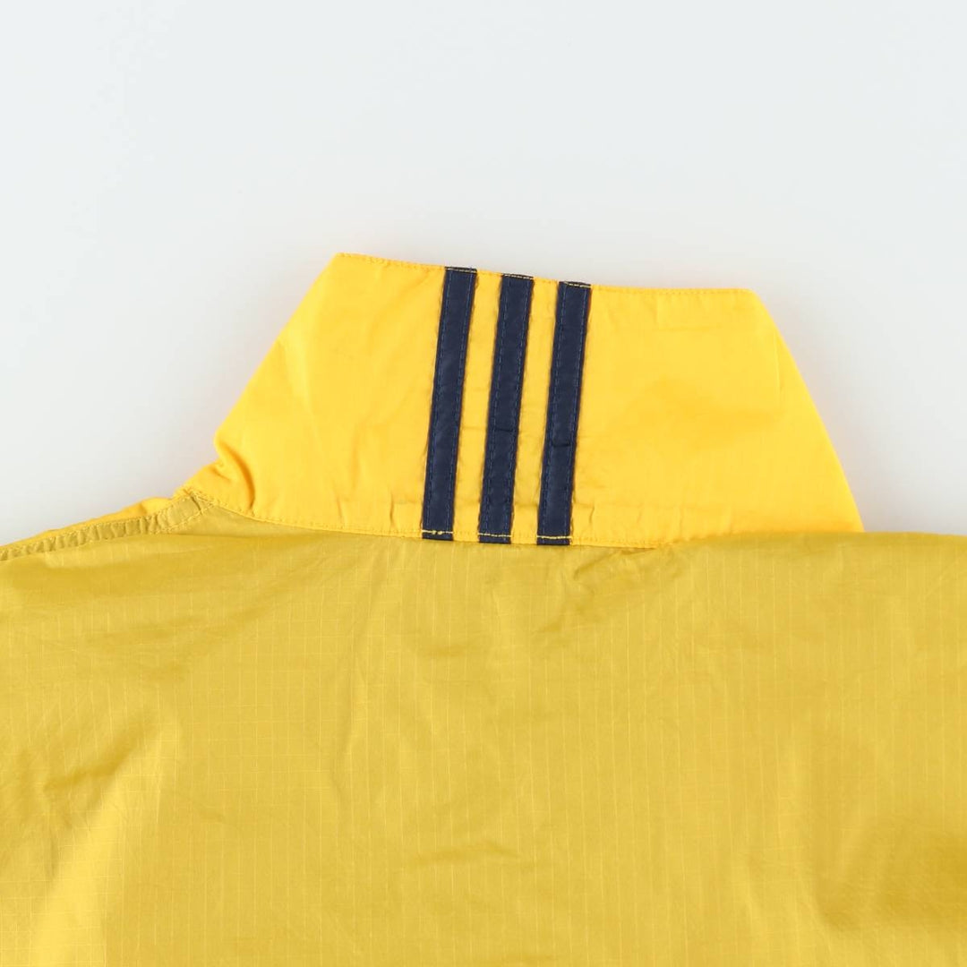 90s-00'S Adidas ripstop nylon jacket, men's size M equivalent, vintage. polyamide yellow type Vintage Second Hand