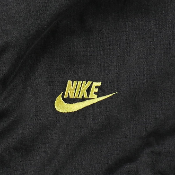 90'S Nike Silver Tag Ripstop Nylon Jacket Men's Size L Vintage unclear black type Vintage Second Hand