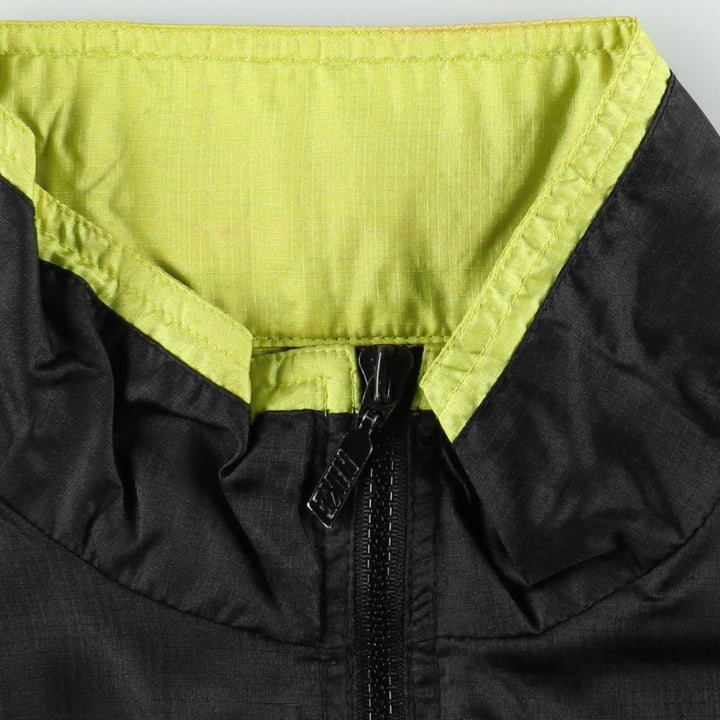 90'S Nike Silver Tag Ripstop Nylon Jacket Men's Size L Vintage unclear black type Vintage Second Hand