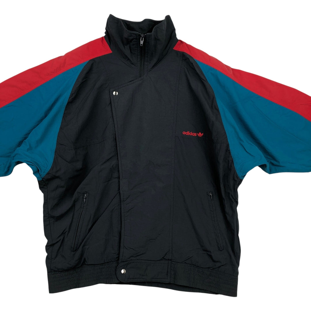 Vintage 80s-90'S Adidas nylon jacket, size S, men's Nylon black type Vintage Second Hand