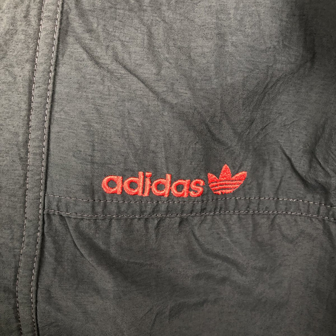 Vintage 80s-90'S Adidas nylon jacket, size S, men's Nylon black type Vintage Second Hand