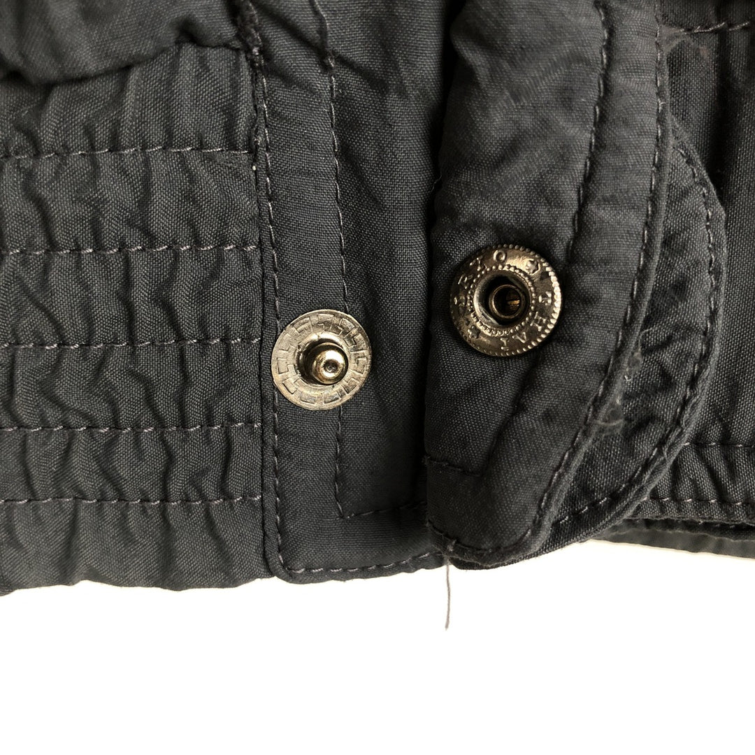 Vintage 80s-90'S Adidas nylon jacket, size S, men's Nylon black type Vintage Second Hand