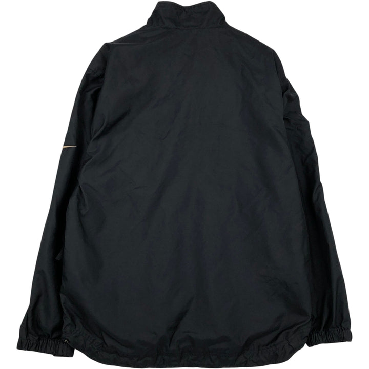 Nike Golf Half Zip Warm-up Pullover, Men's Size L polyester black type Vintage Second Hand