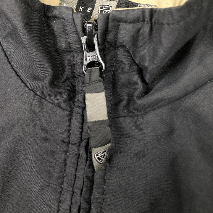 Nike Golf Half Zip Warm-up Pullover, Men's Size L polyester black type Vintage Second Hand