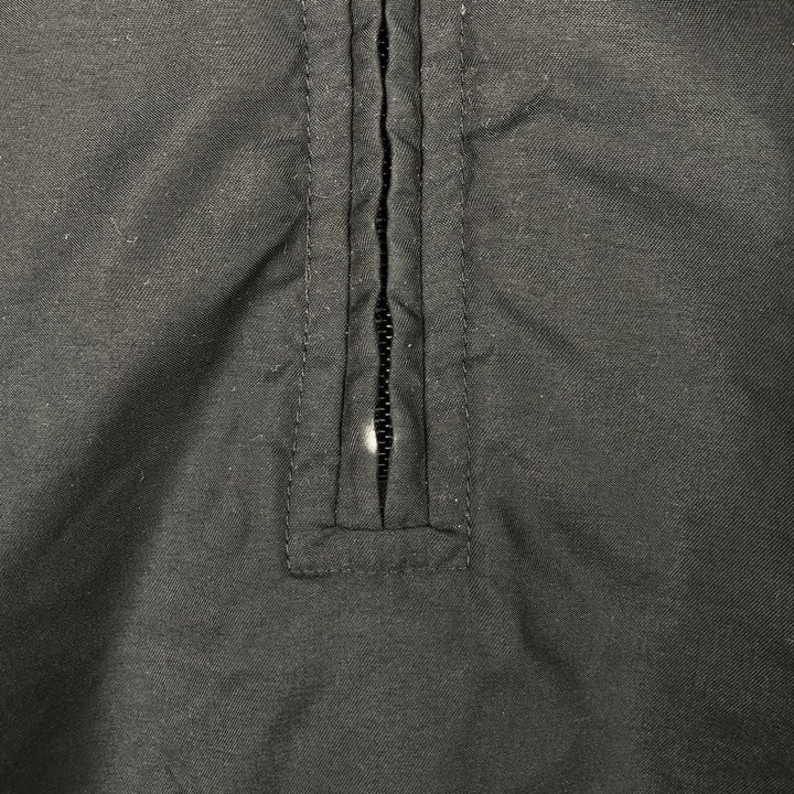 Nike Golf Half Zip Warm-up Pullover, Men's Size L polyester black type Vintage Second Hand