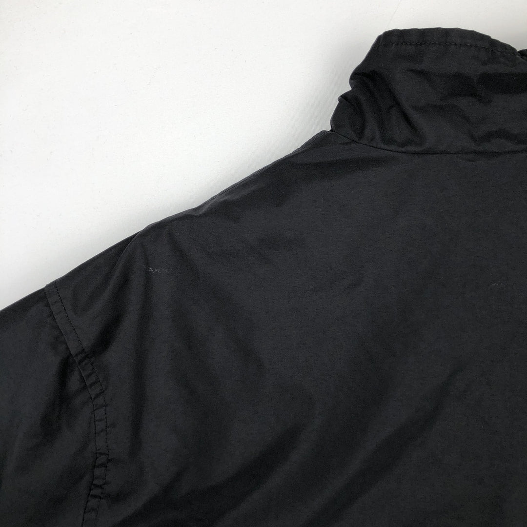 Nike Golf Half Zip Warm-up Pullover, Men's Size L polyester black type Vintage Second Hand