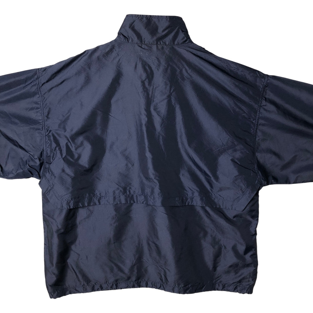 2000'S Reebok Half-Zip Nylon Pullover, Men's Size XL (approx.) Nylon navy blue type Vintage Second Hand