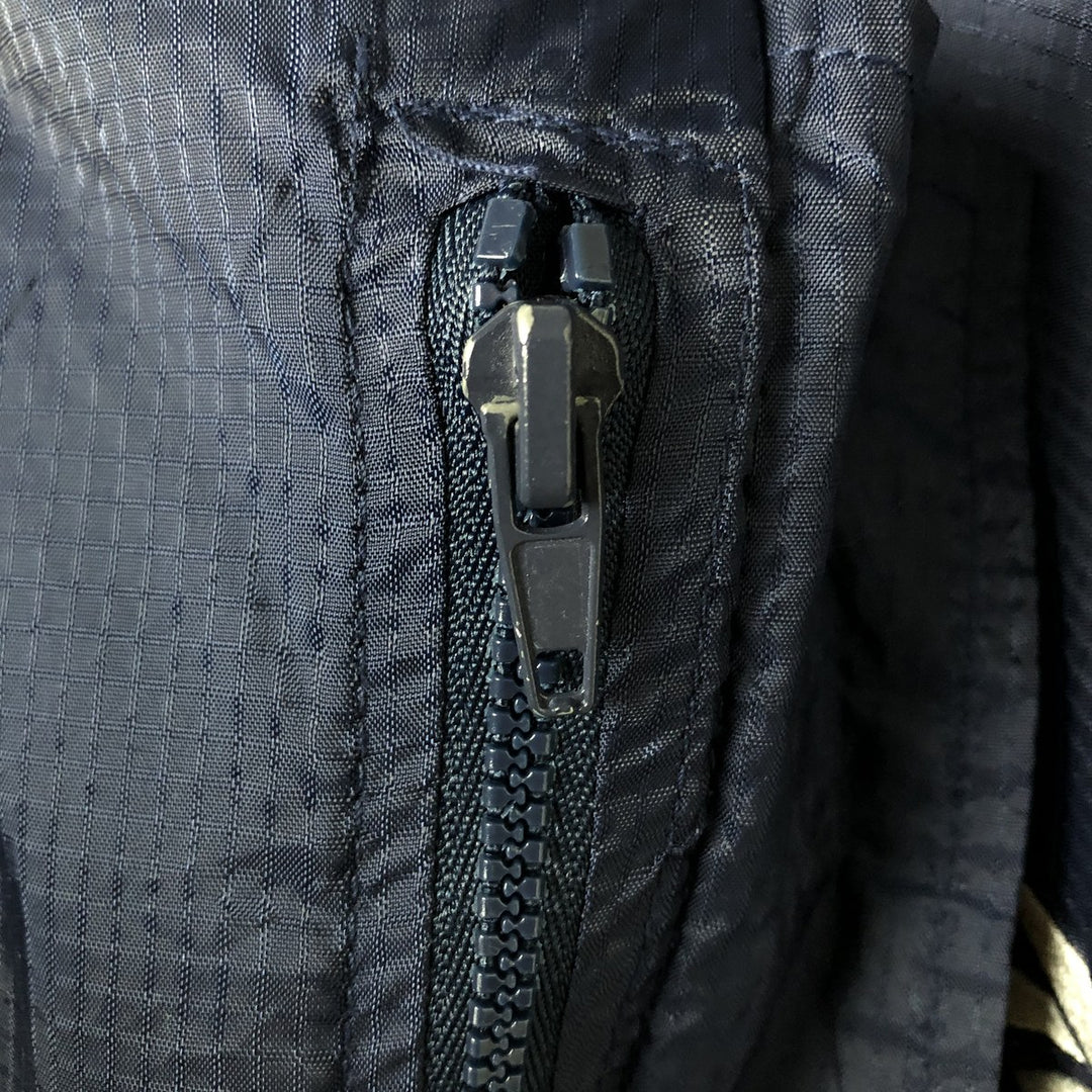 2000'S Reebok Half-Zip Nylon Pullover, Men's Size XL (approx.) Nylon navy blue type Vintage Second Hand