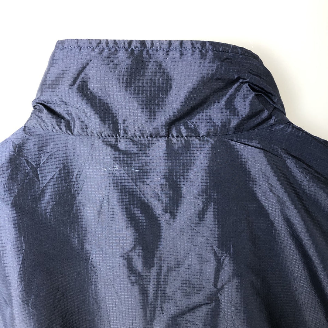 2000'S Reebok Half-Zip Nylon Pullover, Men's Size XL (approx.) Nylon navy blue type Vintage Second Hand