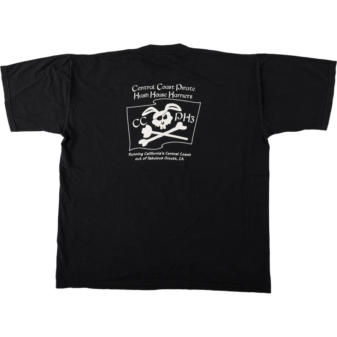 90'S All Sport MAXWEIGHT Print T-Shirt, Made in USA, Men's XXL equivalent, Vintage cotton black type Vintage Second Hand